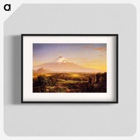 アートポスター-Mount Aetna from Taormina - トーマス コール Poster.