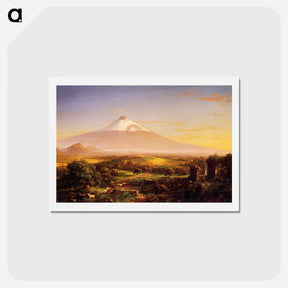 アートポストカード-Mount Aetna from Taormina - トーマス コール Postcard.