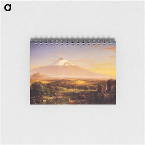 アートメモ帳-Mount Aetna from Taormina - トーマス コール Memo.