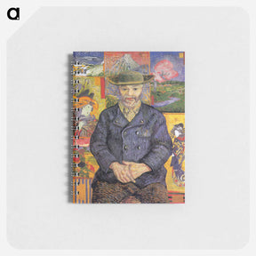 アートメモ帳-Portrait of Père Tanguy - フィンセント ファン ゴッホ Memo.