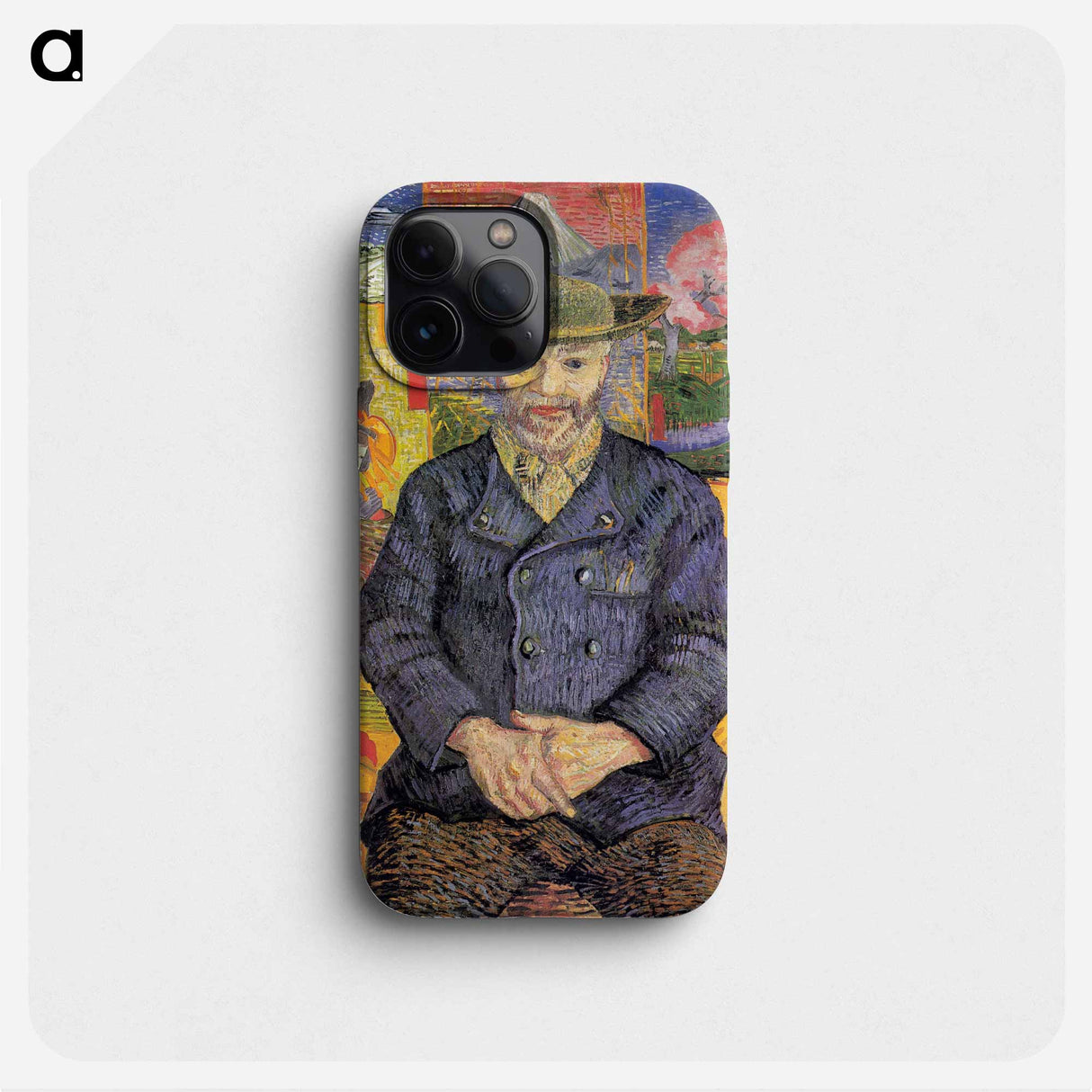 Portrait of Père Tanguy - Vincent van Gogh Phone Case.