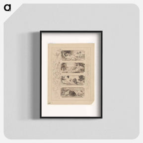 アートポスター-The 4 Times of the Day
 - ウィーン博物館 Poster.