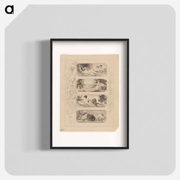 The 4 Times of the Day
 - ウィーン博物館 Poster.