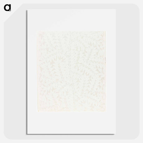 アートポスター-Original public domain image from the Smithsonian - ウィリアム モリス Poster.