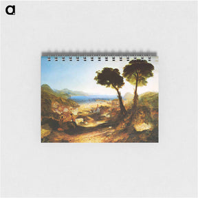 アートメモ帳-The Bay of Baiae, with Apollo and the Sibyl - ウィリアム ターナー Memo.