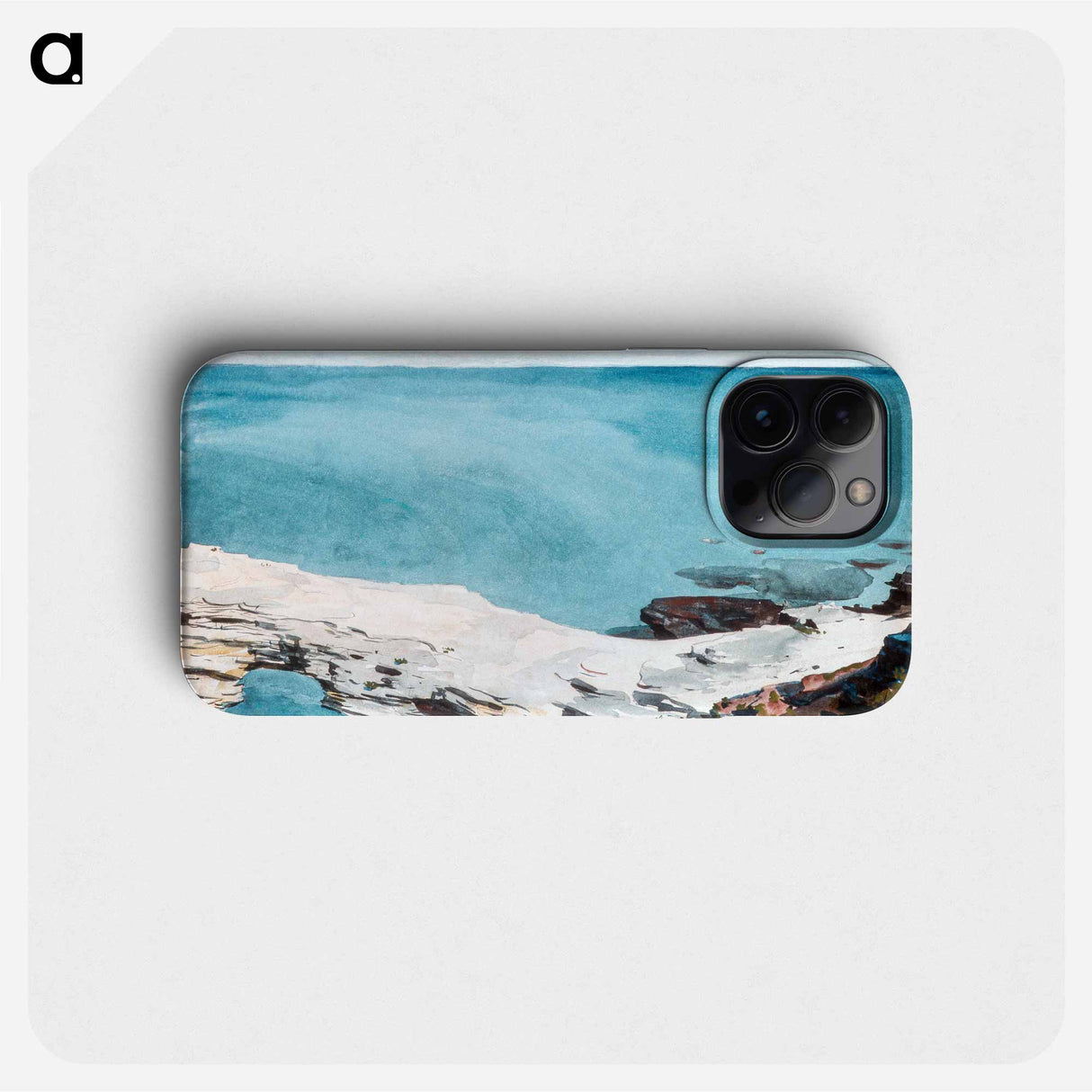 Natural Bridge, Bermuda - ウィンスロー ホーマー Phone Case.