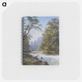 アートメモ帳-Lower Yosemite Valley - アルバート ビアスタット Memo.