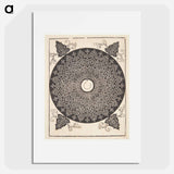 Knob with white medallion - アルブレヒト デューラー Poster.