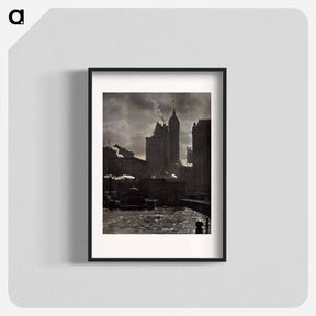 アートポスター-City of Ambition - アルフレッド スティーグリッツ Poster.