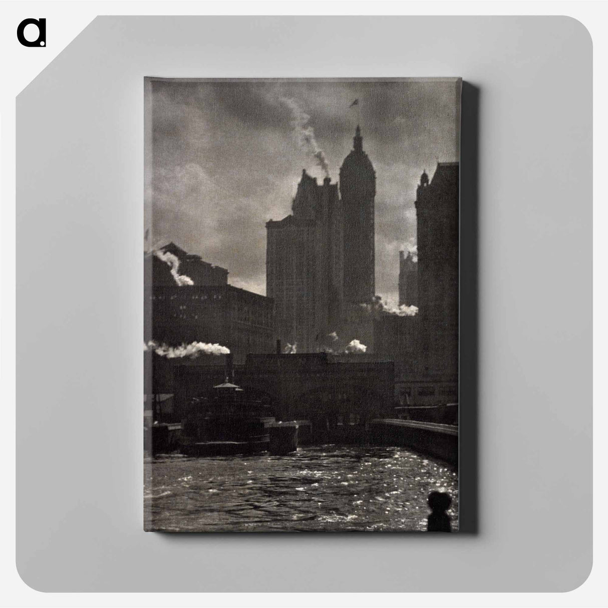 City of Ambition - アルフレッド スティーグリッツ Canvas.