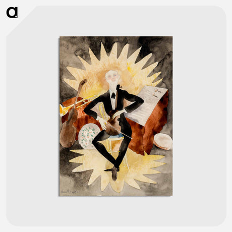 アートポストカード-Musician
 - バーンズ・コレクション Postcard.