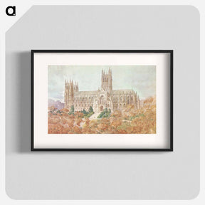 アートポスター-Washington Cathedral
 - ボストン公共図書館 Poster.