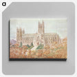 アートパネル-Washington Cathedral
 - ボストン公共図書館 Canvas.