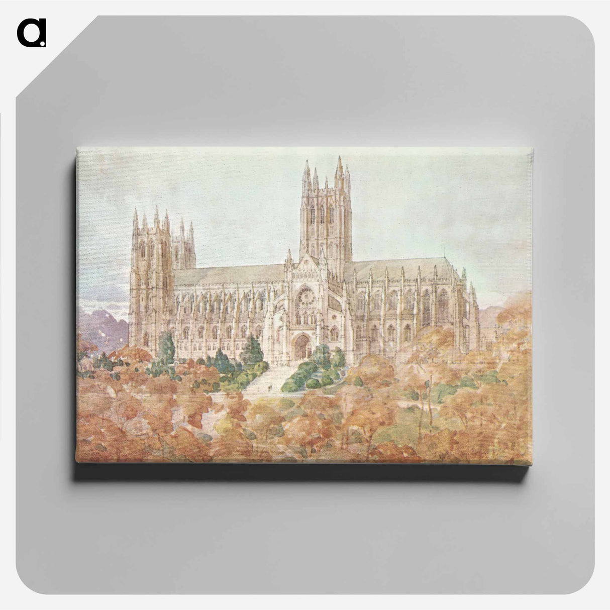 アートパネル-Washington Cathedral
 - ボストン公共図書館 Canvas.