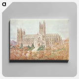 アートパネル-Washington Cathedral
 - ボストン公共図書館 Canvas.