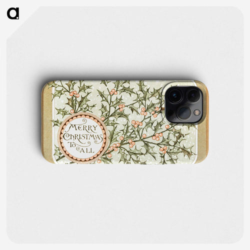 花柄 - クリスマス Phone Case.