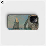 The Cliffs at Étretat - クロード モネ Phone Case.