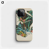 E.A. Séguy's vintage butterflies insect illustration - E.A.セギー Phone Case.