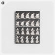 アートメモ帳-Woman with Basket and Handkerchief
 - エドワード マイブリッジ Memo.