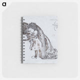 アートメモ帳-Study of St Cecilia Teaching St Frideswide - エドワード バーン ジョーンズ Memo.