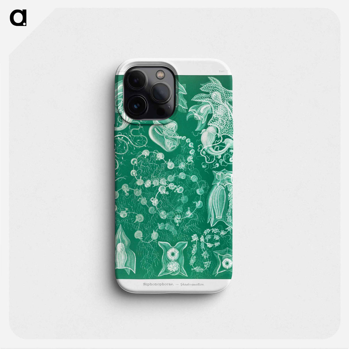 Siphonophorae–Staatsquallen - エルンスト ヘッケル Phone Case.
