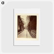 アートポストカード-Rue de l'Hôtel-de-Ville
 - ウジェーヌ アジェ Postcard.