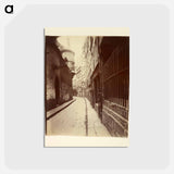 アートポストカード-Rue de l'Hôtel-de-Ville
 - ウジェーヌ アジェ Postcard.