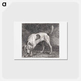 アートポストカード-A Foxhound on the Scent
 - ジョージ スタッブス Postcard.