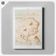 アートパネル-Memphite Necropolis Topography
 - エジプト美術史 Canvas.