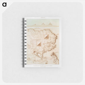 アートメモ帳-Memphite Necropolis Topography
 - エジプト美術史 Memo.