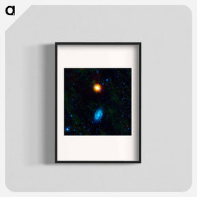 アートポスター-Dancing Galaxies
 - ハッブル画像 Poster.