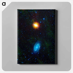 アートパネル-Dancing Galaxies
 - ハッブル画像 Canvas.