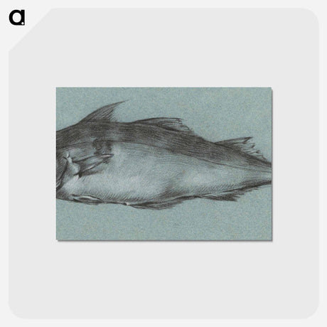 アートポストカード-Fish - ジャン ベルナール Postcard.