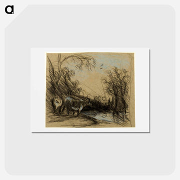 Landscape with Cows
 - ジョン コンスタブル Postcard.