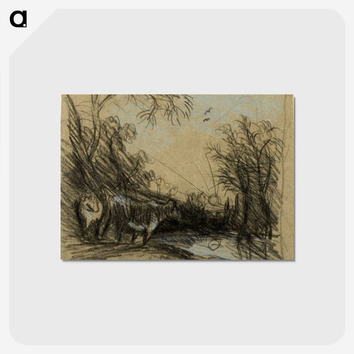 Landscape with Cows
 - ジョン コンスタブル Postcard.