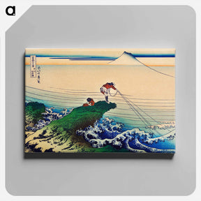 アートパネル-Koshu Kajikazawa - 葛飾 北斎 Canvas.