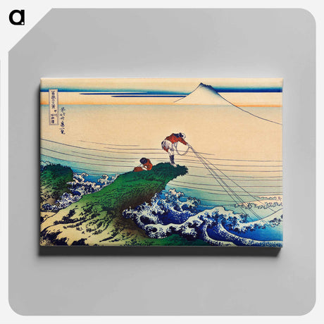 アートパネル-Koshu Kajikazawa - 葛飾 北斎 Canvas.