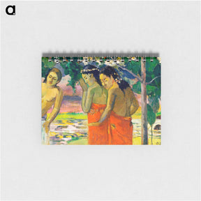 アートメモ帳-Three Tahitian Women - ポール ゴーギャン Memo.