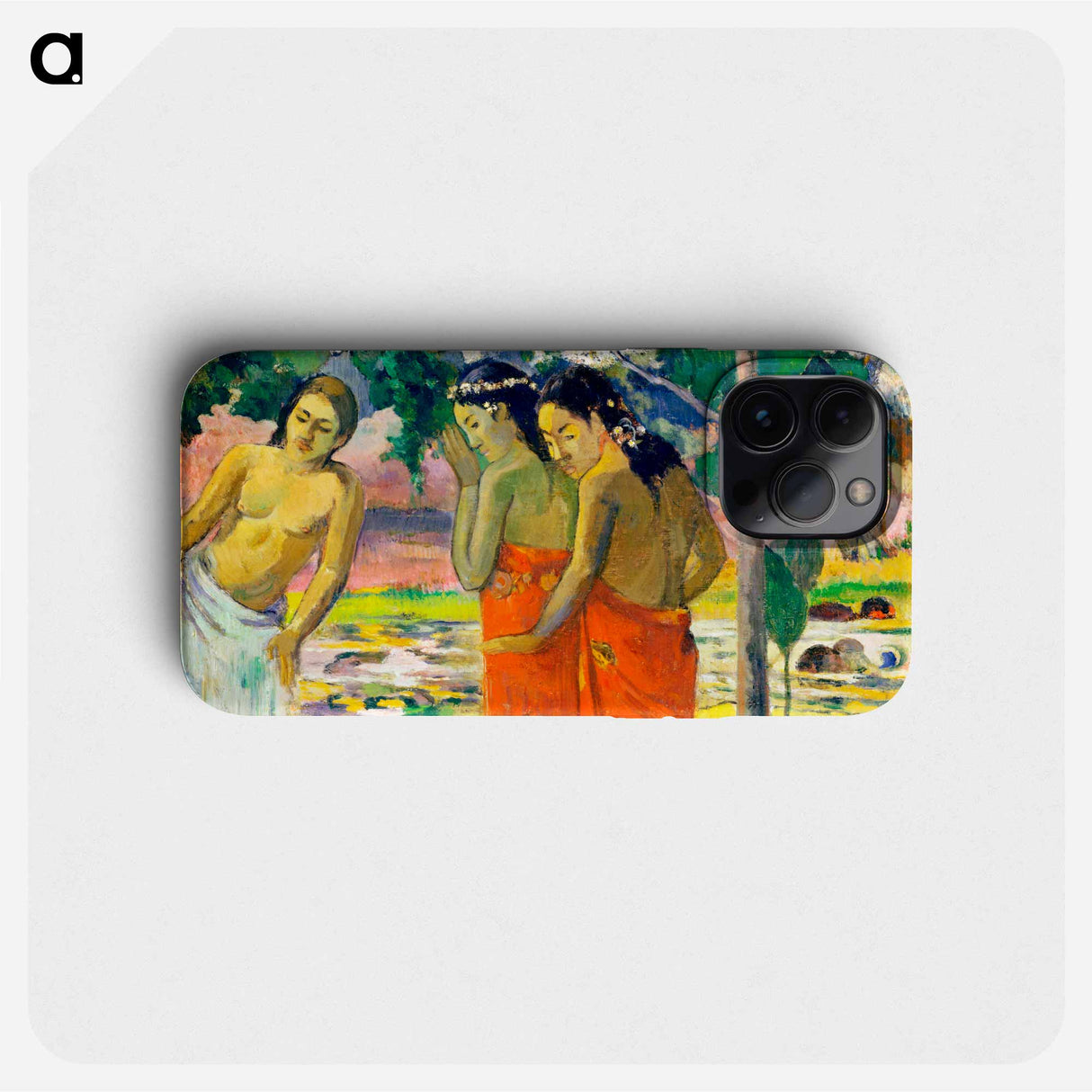 Three Tahitian Women - ポール ゴーギャン Phone Case.