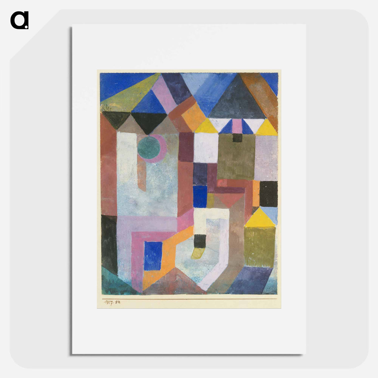Colorful Architecture
 - パウル クレー Poster.