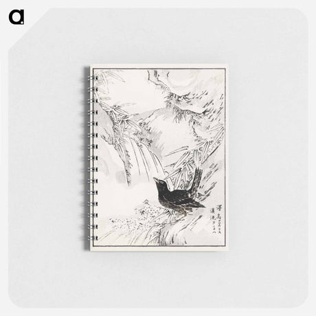 アートメモ帳-Eastern Rook and Stream
 - 鳥類図鑑 Memo.