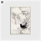 アートポストカード-Eastern Rook and Stream
 - 鳥類図鑑 Postcard.