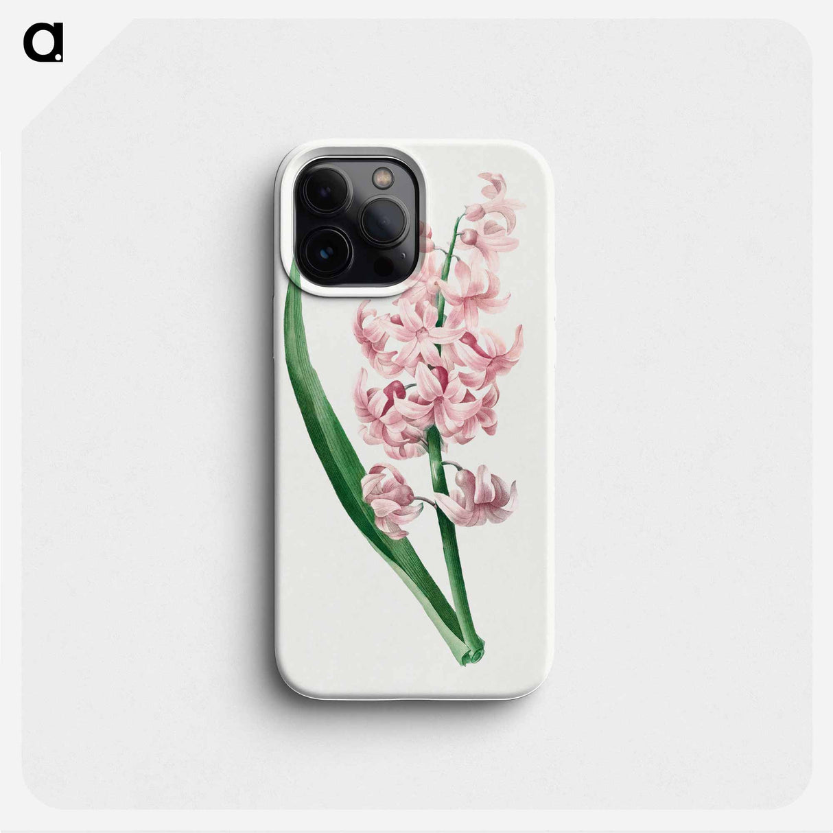 Pink Hyacinth - Pierre Joseph Redouté Phone Case.