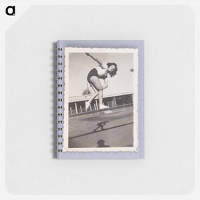 アートメモ帳-Woman Bending on a Beam with Shadow Below
 - セントルイス美術館 Memo.