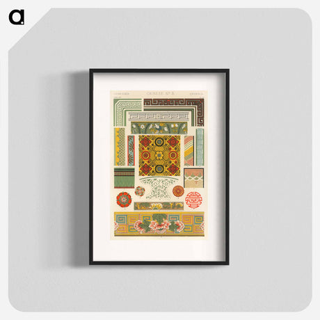 アートポスター-Nineteenth-Century Ornament Illustration
 - 装飾の文法 Poster.