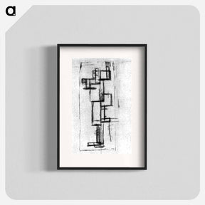 アートポスター-Study for Rhythm of a Russian Dance - テオ ファン ドゥースブルフ Poster.