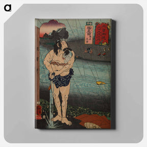 アートパネル-Shionada: Torii Matasuke - 歌川 国芳 Canvas.
