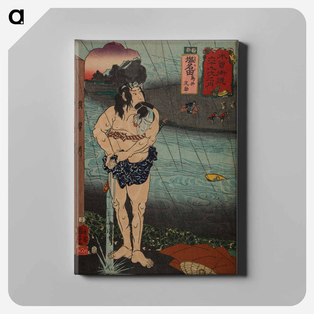 アートパネル-Shionada: Torii Matasuke - 歌川 国芳 Canvas.
