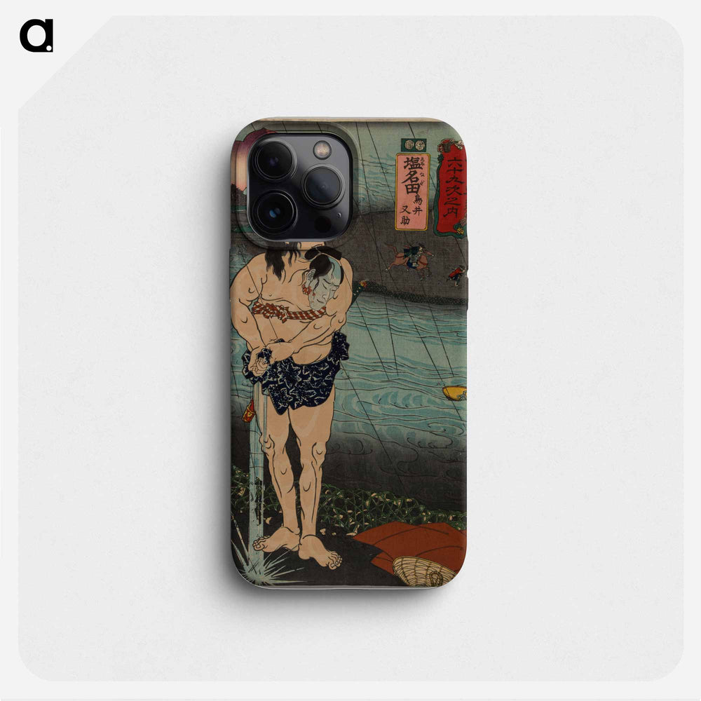 Shionada: Torii Matasuke - 歌川 国芳 Phone Case.