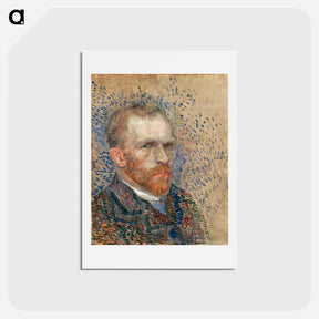 アートポストカード-Self-Portrait - フィンセント ファン ゴッホ Postcard.